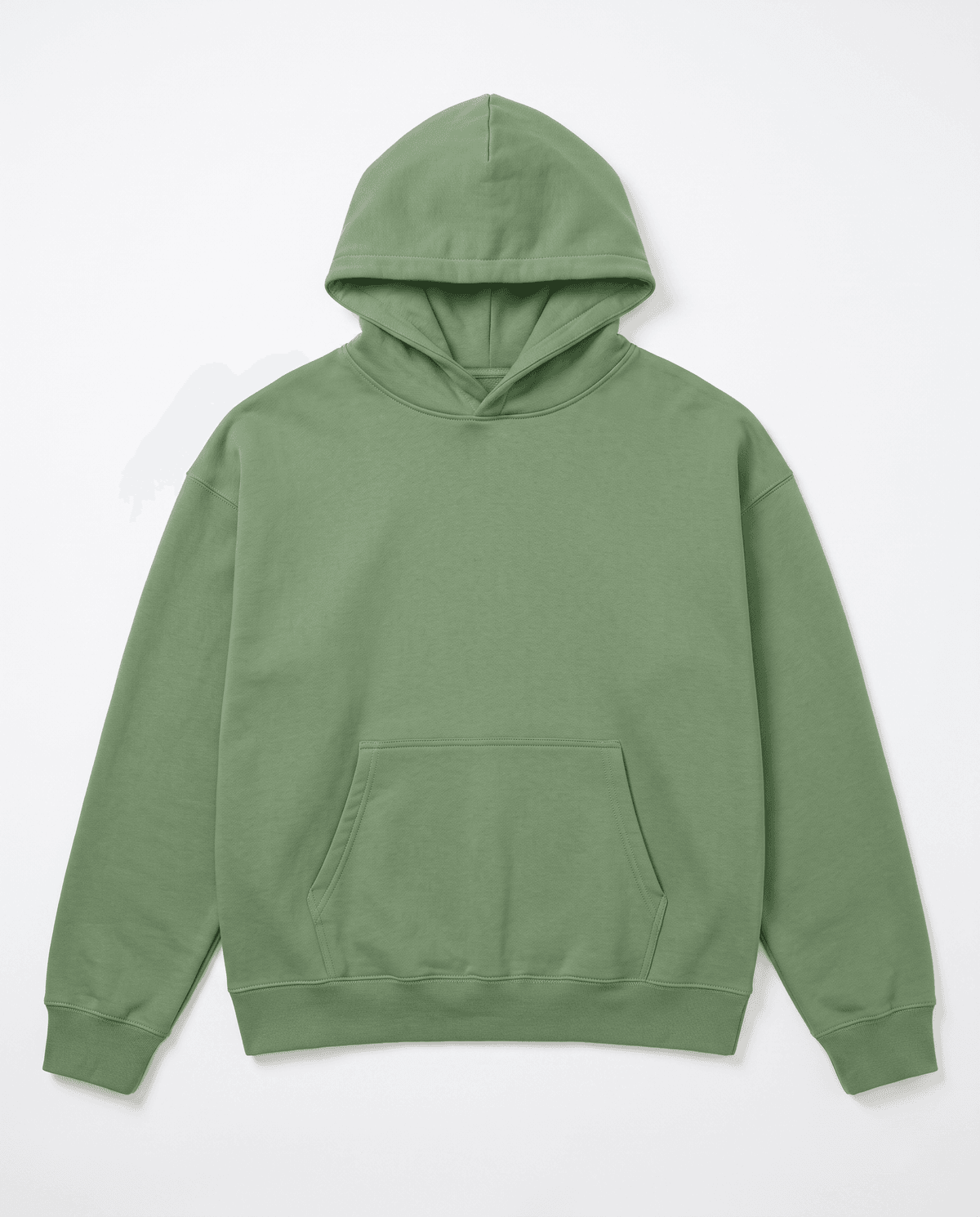Heavyweight oversized streetwear hoodie flat lay by SP CREATION