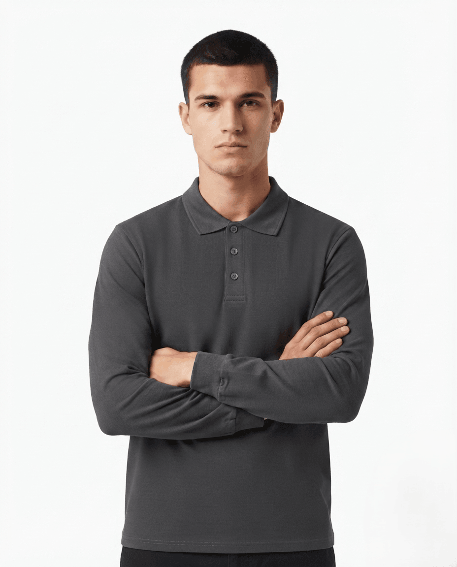 Full Sleeve Polo Shirt Model by SP CREATION